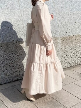 小川こゆきさん(レディース・152cm)の秋コーディネート