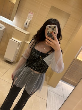 「jouetie（ジュエティ）のアイテム」を使った、Shihoさん（骨格ウェーブ・レディース・151cm）の春コーディネート