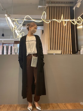 「H&M（エイチ・アンド・エム）のアイテム（財布/小物）」を使った、RiiiiMHTさん（レディース・168cm）の秋コーディネート
