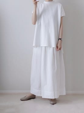 「note et silence （ノートエシロンス）のアイテム」を使った、zua.さん（レディース・157cm）の夏コーディネート