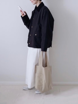 「note et silence （ノートエシロンス）のアイテム」を使った、zua.さん（レディース・157cm）の秋コーディネート