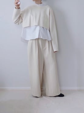 「note et silence （ノートエシロンス）のアイテム」を使った、zua.さん（レディース・157cm）の秋コーディネート