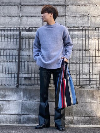 JUHA ユハ　SYNTHETIC LEATHER TAPERED レザーパンツ Juha（ユハ）の「SYNTHETIC LEATHER FLARE PANTS（その他パンツ）」 - WEAR