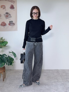memeさん(レディース・158cm)の秋コーディネート