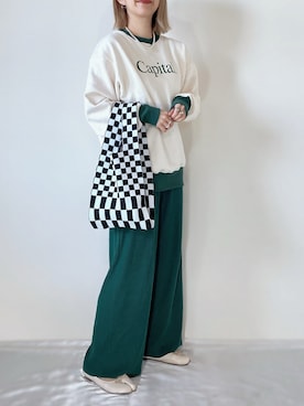 memeさん（レディース・158cm）の冬コーディネート