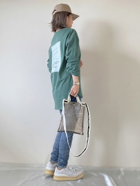 memeさん（レディース・158cm）の秋コーディネート