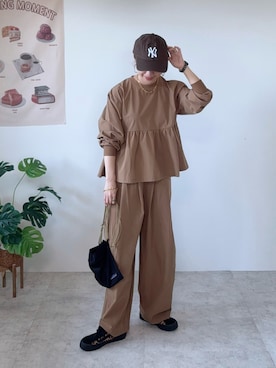 「アイテム（ブレスレット）」を使った、memeさん（レディース・158cm）の夏コーディネート