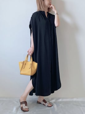 「antiqua」｜「アイテム（ワンピース/ドレス）」を使った、memeさん（レディース・158cm）の春コーディネート