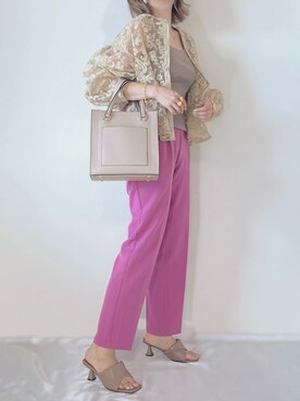 memeさん（レディース・158cm）の夏コーディネート