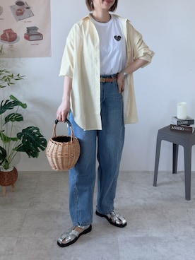 「ハート」｜memeさん（レディース・158cm）の夏コーディネート