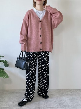 「クリスプ」｜「アイテム（パンプス）」を使った、memeさん（レディース・158cm）の冬コーディネート