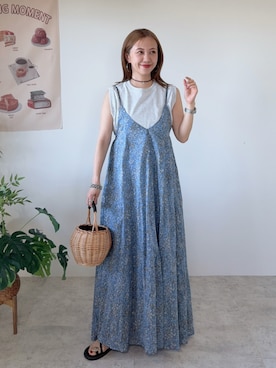 memeさん（レディース・158cm）の夏コーディネート