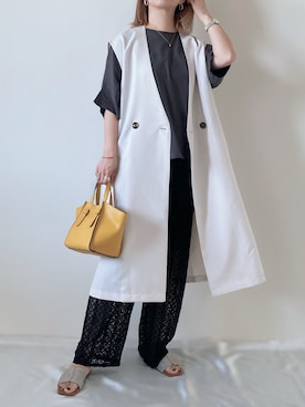 memeさん（レディース・158cm）の夏コーディネート