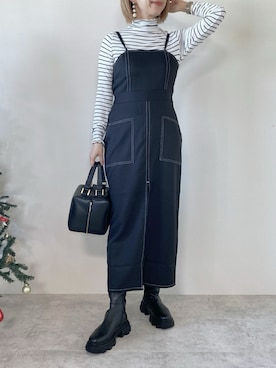「ZOZO購入品」｜memeさん（レディース・158cm）の冬コーディネート