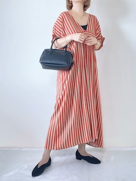 「JOURNAL STANDARD relume（ジャーナルスタンダード　レリューム）のアイテム（ワンピース/ドレス）」を使った、memeさん（レディース・158cm）の秋コーディネート