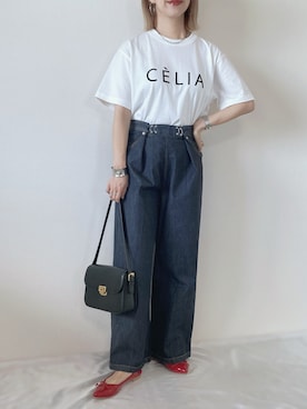 「wegotee」｜memeさん（レディース・158cm）の夏コーディネート
