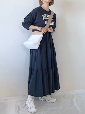 memeさん（レディース・158cm）の春コーディネート