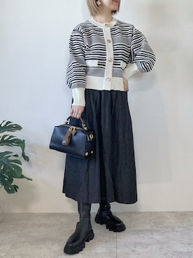 「each」｜memeさん（レディース・158cm）の冬コーディネート