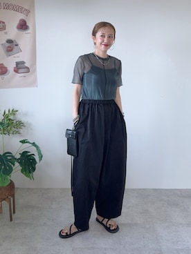memeさん(レディース・158cm)の夏コーディネート