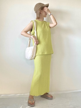 memeさん（レディース・158cm）の春コーディネート