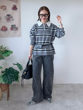 memeさん(レディース・158cm)の秋コーディネート