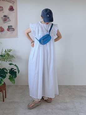 memeさん(レディース・158cm)の夏コーディネート