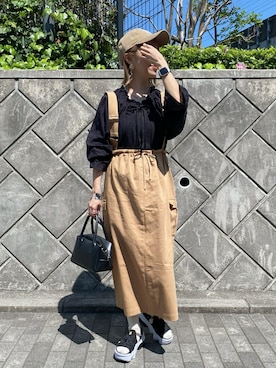 「Crisp」｜memeさん（レディース・158cm）の春コーディネート