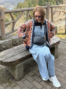 memeさん（レディース・158cm）の春コーディネート