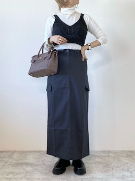 「florist」｜memeさん（レディース・158cm）の秋コーディネート