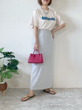 「IPANEMA（イパネマ）のアイテム」を使った、memeさん（レディース・158cm）の夏コーディネート