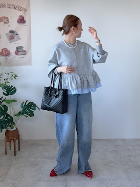 「RANAN（ラナン）のアイテム」を使った、memeさん（レディース・158cm）の冬コーディネート