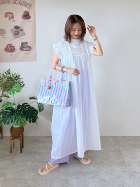 memeさん(レディース・158cm)の夏コーディネート