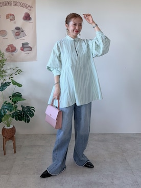 「Firsthand（ファーストハンド）のアイテム」を使った、memeさん（レディース・158cm）の冬コーディネート