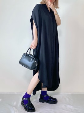 「antiqua」｜「アイテム（ワンピース/ドレス）」を使った、memeさん（レディース・158cm）の春コーディネート