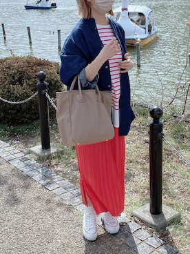 memeさん（レディース・158cm）の春コーディネート