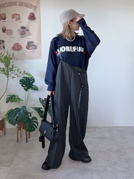 memeさん（骨格ウェーブ・レディース・158cm）の秋コーディネート