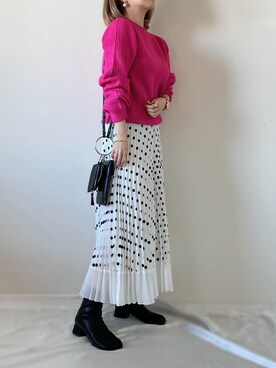 「rectangle by ryon（レクタングルバイリョン）のアイテム（トップス）」を使った、memeさん（レディース・158cm）の秋コーディネート