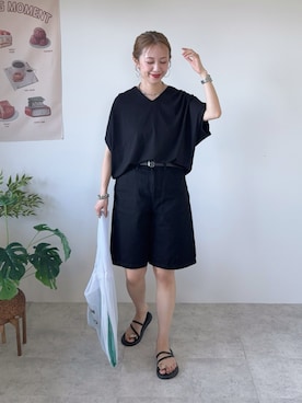 memeさん（レディース・158cm）の夏コーディネート