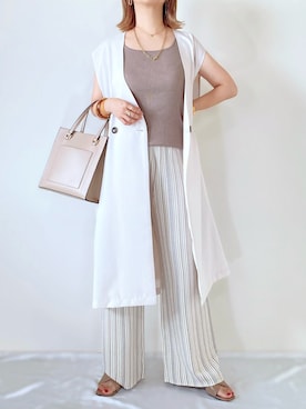 memeさん（レディース・158cm）の夏コーディネート