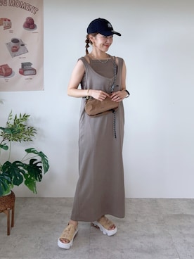 memeさん（レディース・158cm）の夏コーディネート