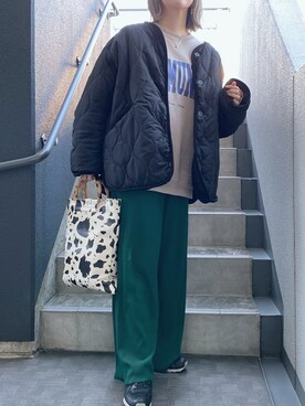 memeさん（レディース・158cm）の冬コーディネート