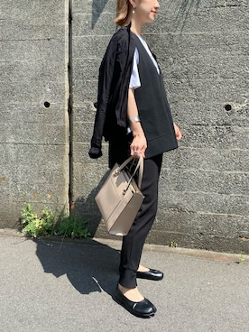 「libelle more（リベル モア）のアイテム（ブルゾン）」を使った、memeさん（レディース・158cm）の春コーディネート