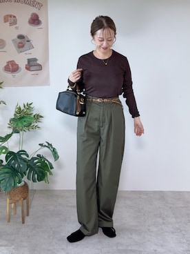 memeさん(レディース・158cm)の秋コーディネート