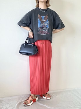 「wegotee」｜memeさん（レディース・158cm）の夏コーディネート