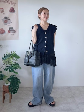 memeさん(レディース・158cm)の春コーディネート