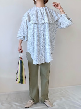 memeさん（レディース・158cm）の春コーディネート