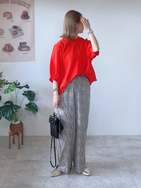 「aquagarage（アクアガレージ）のアイテム」を使った、memeさん（レディース・158cm）の夏コーディネート