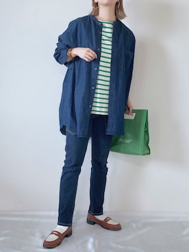 memeさん（レディース・158cm）の春コーディネート