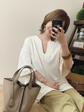 memeさん（レディース・158cm）の夏コーディネート