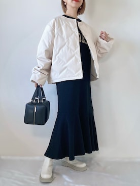 memeさん(レディース・158cm)の冬コーディネート